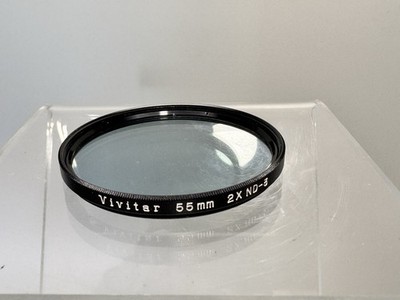 Vivitar 55mm 2x ND-3 Filter Lens Linsenfilter Neutral Density hellgrau # 99