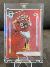 2024 Panini Donruss Elite Football Travis Kelce Red Aspirations /299 KC Chiefs