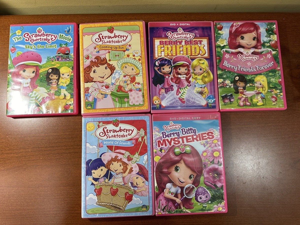 LOT (6) Strawberry Shortcake DVDs | eBay