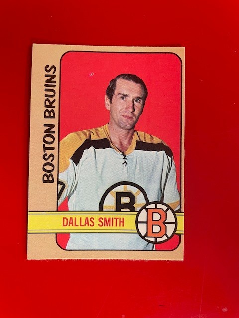 1972-73 O-Pee-Chee set break OPC #21 Dallas Smith - Boston Bruins NRMT