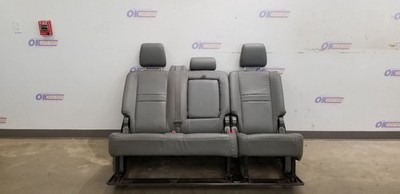 06 DODGE RAM 3500 REAR SEAT ASSEMBLY GRAY LEATHER MEGA CAB