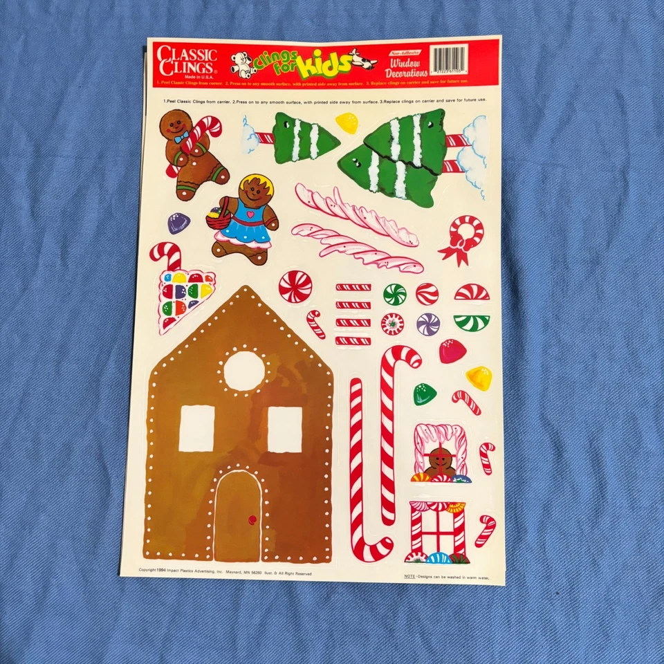 Muñeco de nieve Dickens Penguins de colección se adhiere ventana decoraciones de Navidad pan de jengibre Foto 2 de 4