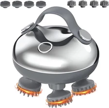 ORIA Electric Scalp Massager, Electric Head Massager with Kneading, Waterproof N