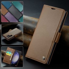For Samsung Galaxy S26 S25 Ultra S25 Edge S24 S23 Phone Case Leather Wallet New