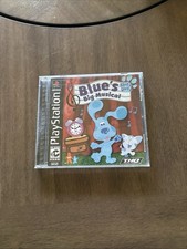 Blues Clues Big Musical Game (Sony Playstation 1 PS1) Complete CIB