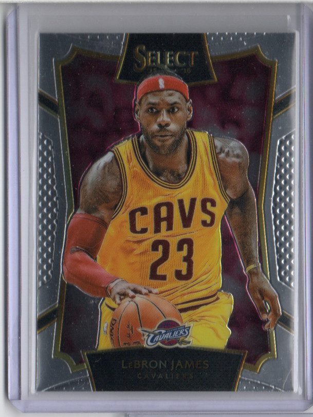 2015-16 Select Concourse  Lebron James Silver Prizm #47 Cavaliers