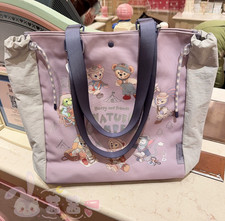 Genuine Shanghai Disney 2026 Nature Explorer Duffy And Friends Cute Tote Bag New