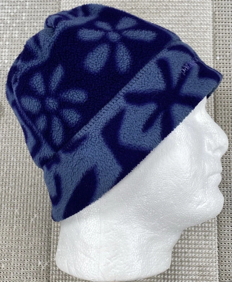 Vintage Patagonia Synchilla Gorro Isla Bloque Azul Humo Foto 4 de 4