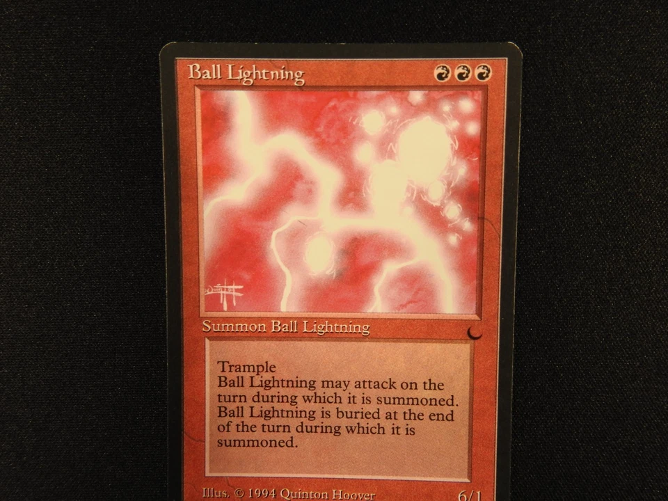 Ball Lightning Artist Proof NM/LP [The Dark] Hoover Mtg Magic Free Tracking! - Image 3 of 4