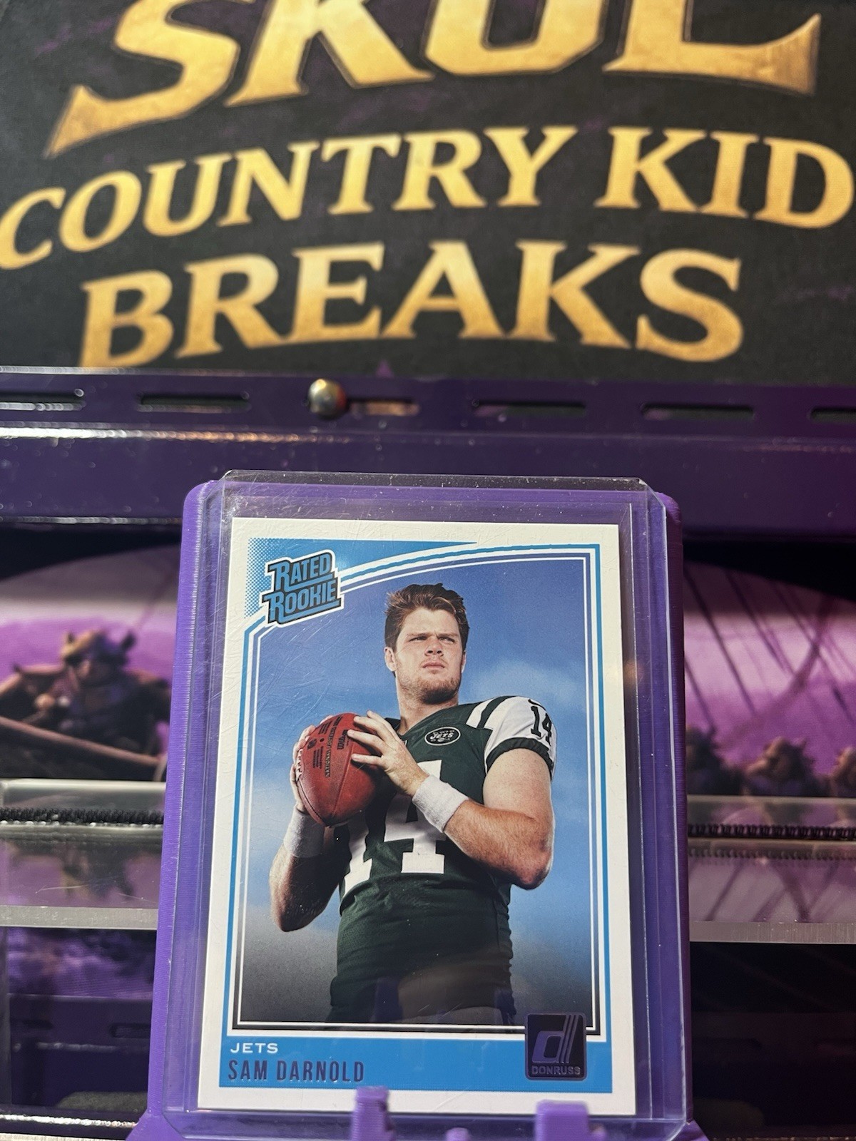 2018 Panini Donruss - Rated Rookie Sam Darnold #301 (RC)