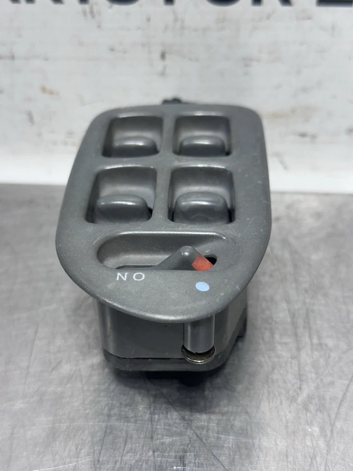 Honda Civic 1992-1995 4 puertas interruptor maestro ventana OEM sedán gris Foto 4 de 4