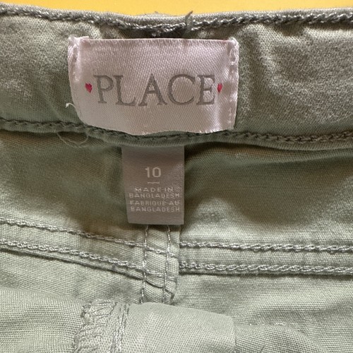 The Childrens Place Girls Skimmer Shorts Classic Bermuda Light Blue Size 10 - Picture 2 of 3