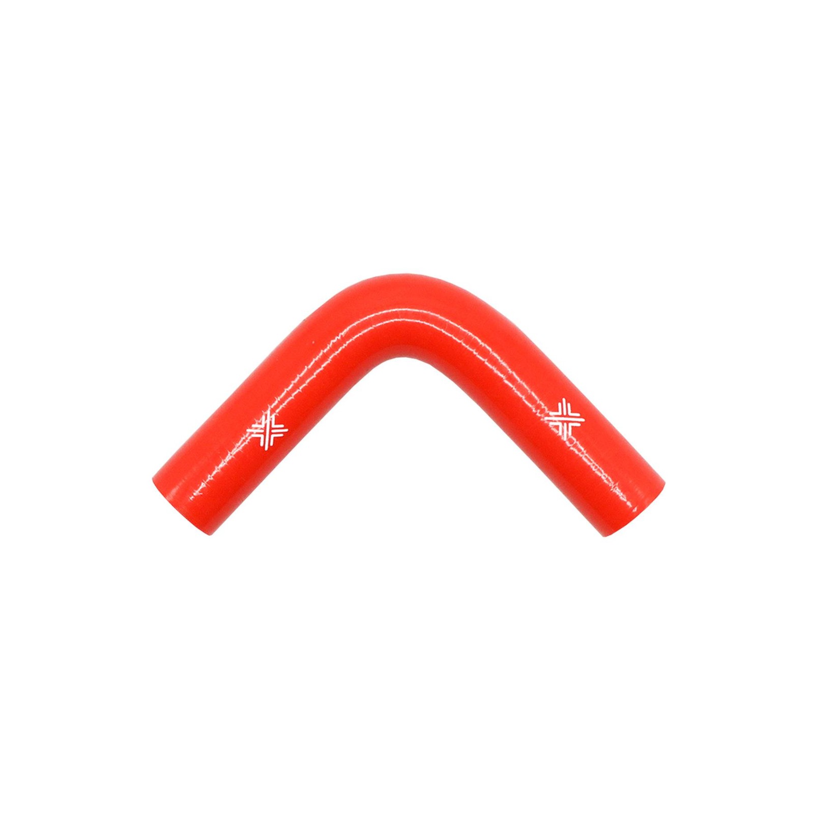 Pipercross Silicone Hose 90 Degree Elbow Bend 30mm Bore 4-Ply 152mm Legs Red