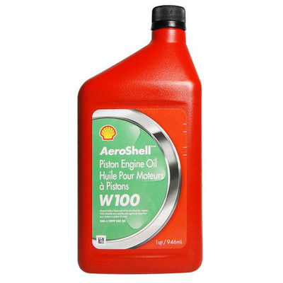 AeroShell Oil W100 SAE 50 - Single Quart