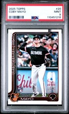 2025 TOPPS #20 COBY MAYO PSA 9