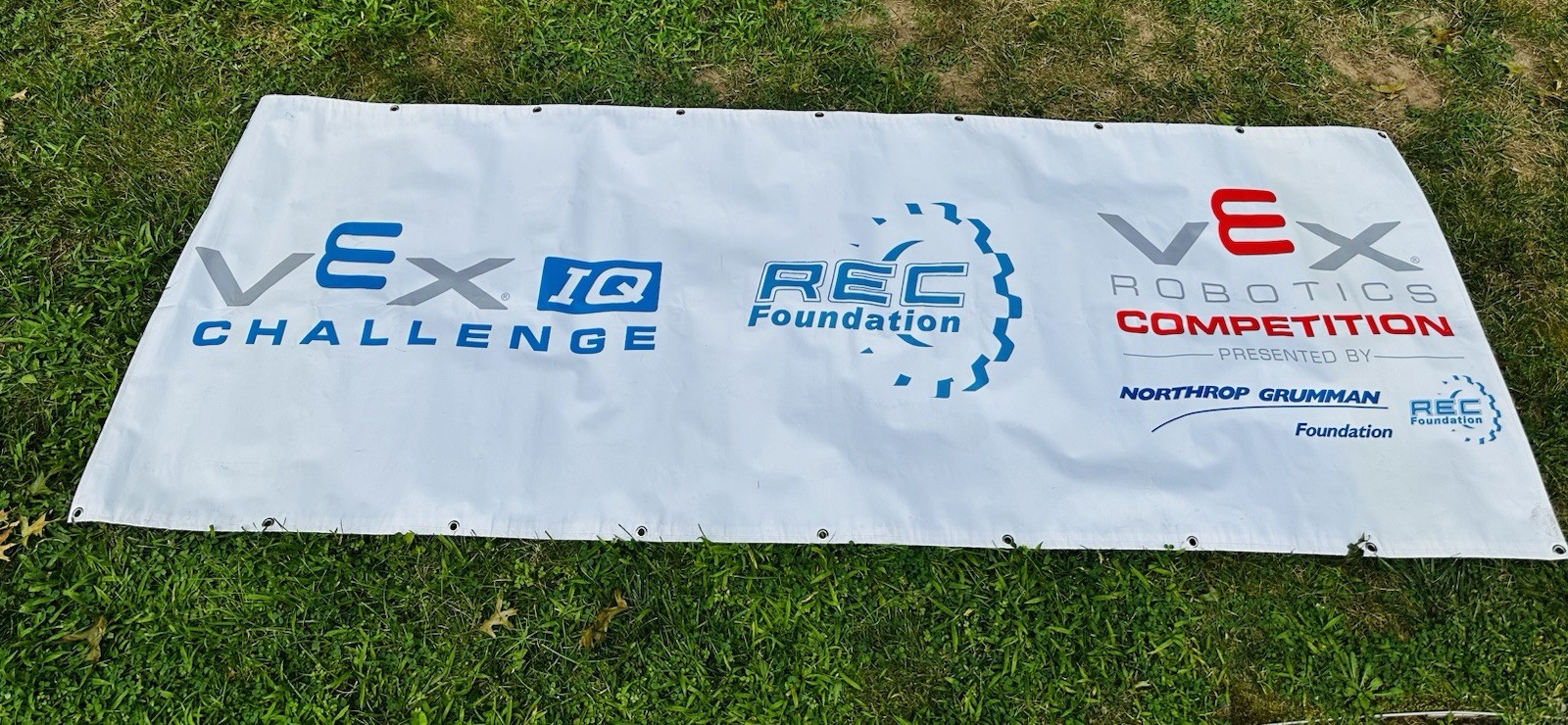 Vex Robotics Competition Official Banner Sign  Large 95” X 35.5” IQ Challenge