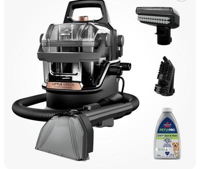 #ad Bissell Little Green HydroSteam Multi Purpose Portable Carpet Cleaner 3618 NEW $189.99