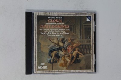 Vivaldi Gloria Scarlatti Dixit Dominus CD the English Concert Pinnock