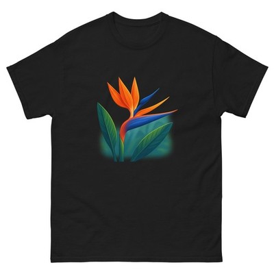 Bird Of Paradise Hawaii Tee | Island Pride Cotton T-Shirt | Beach Vacation Gift