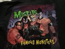 Famous Monsters Misfits band 90s Rare T shirt Unisex  E1057