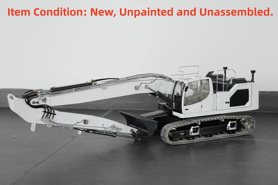 LESU AOUE LR9451/14 RC Hydraulic Long-reach Excavator Extended Arm Digger Model - Image 2 of 3