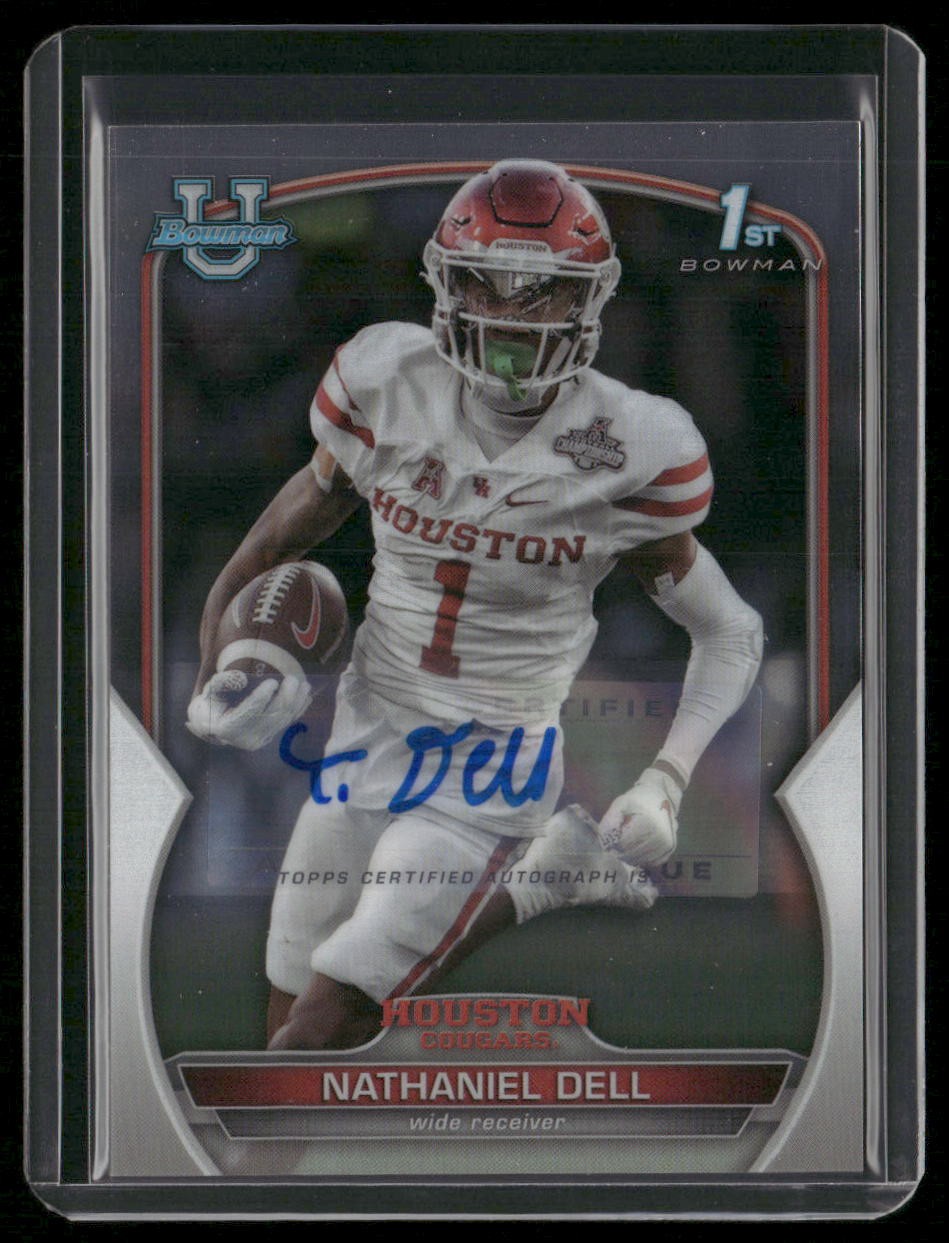 2022 Bowman University Chrome Nathaniel Tank Dell Prospect Auto