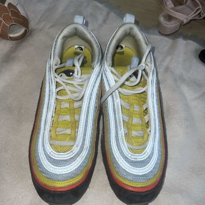Nike Air Max 97  Set To Rise  Off Noir Orange DV2195-001 Size 7Y Womens Size 8.5