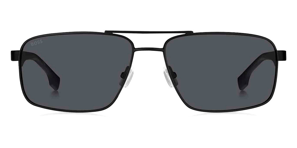 Солнцезащитные очки Boss BSH Мужские матовые черные Серые Gray AR 59mm Новые 100 аутентичные 44090₽