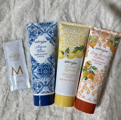Lot Of 3 Hand And Body Lotion With Shea Butter Sweet Lemon Sun-kissed Citrus +