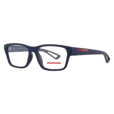 Prada Linea Rossa Demo Rectangular Men's Eyeglasses PS 03RV MAG1O1 56