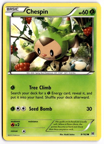 Chespin 9/162 XY BREAKthrough Common