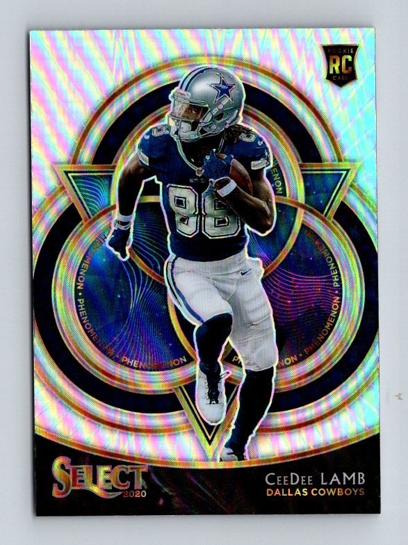 79746  2020 Select Phenomenon Prizm #24 CeeDee Lamb COWBOYS  RC BK$40