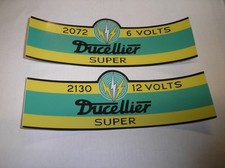 Autocollant bobine d'allumage Ducellier Super 6 volts