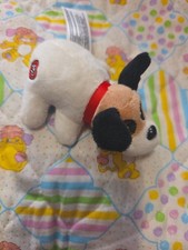2024 Pound Puppy Plush Dog Mini Classic 5  Long White Brown  Black EUC