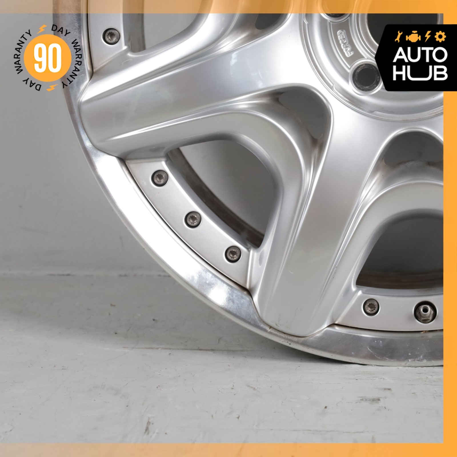 Bentley Continental GTC Flying Spur 9 x 20 20" Wheel Rim Silver 3W0601025AM OEM