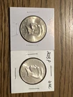 UNC 2003-P and D Kennedy Half Dollars