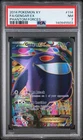 2014 POKEMON XY PHANTOM FORCES #114 FULL ART/GENGAR EX PSA 7