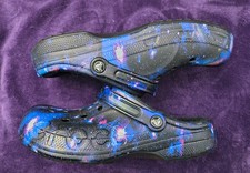 Crocs Lined Galaxy Baya Slip On Clogs Men's Size 10, Women's Size 12