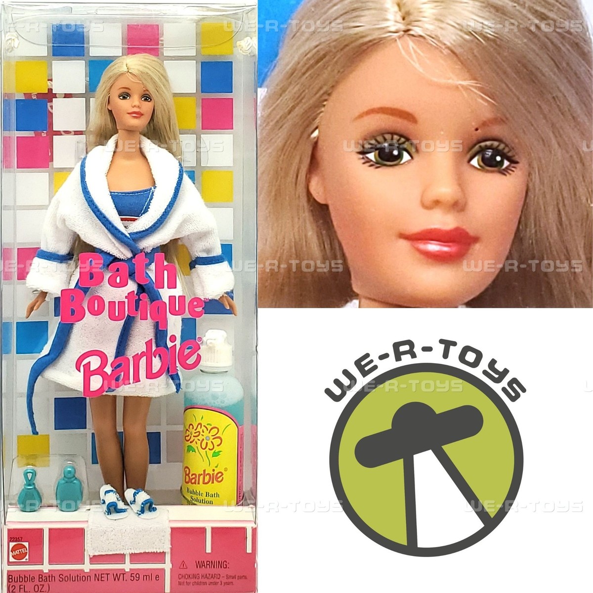 Bath Boutique Barbie Doll with Bubble Bath 1998 Mattel 22357 | eBay