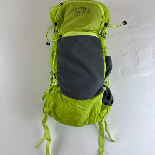 MYSTERY RANCH In and Out 19 Backpack 19L Packable Neon Lime Hiking Outdoor - Picture 6 of 13