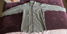 True Vintage 70s 80s Woolrich Check Flannel Shirt L USA Made/Quality/Excellent