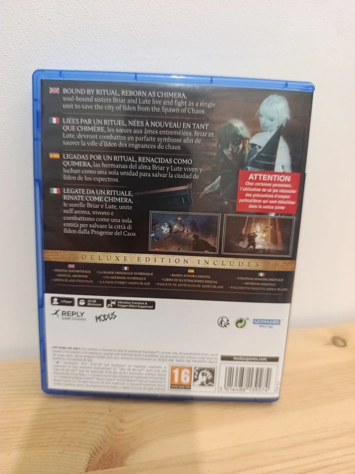SOULSTICE DELUXE EDITION PS5 EURO OCCASION (EN/FR/DE/ES/IT/PT), photo 2 sur 3