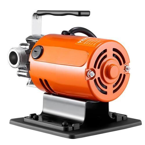 Water Transfer Removal Pump Portable Utility Pump 120V 360 GPH 1/10HP Hose - Picture 10 of 12