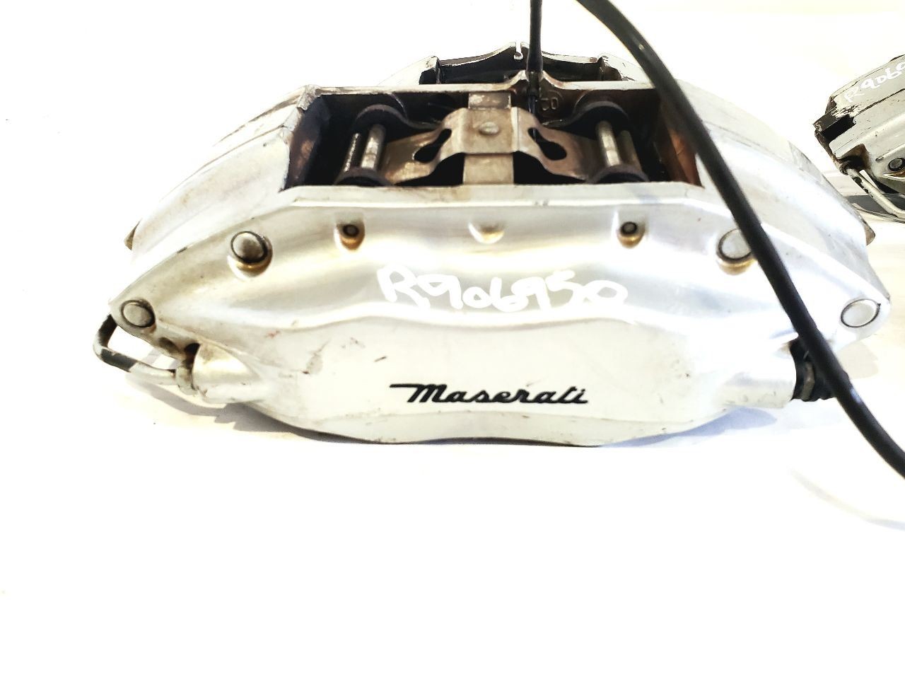 2003 Maserati Spyder Cambiocorsa OEM Set Of 4 Brake Calipers Silver 