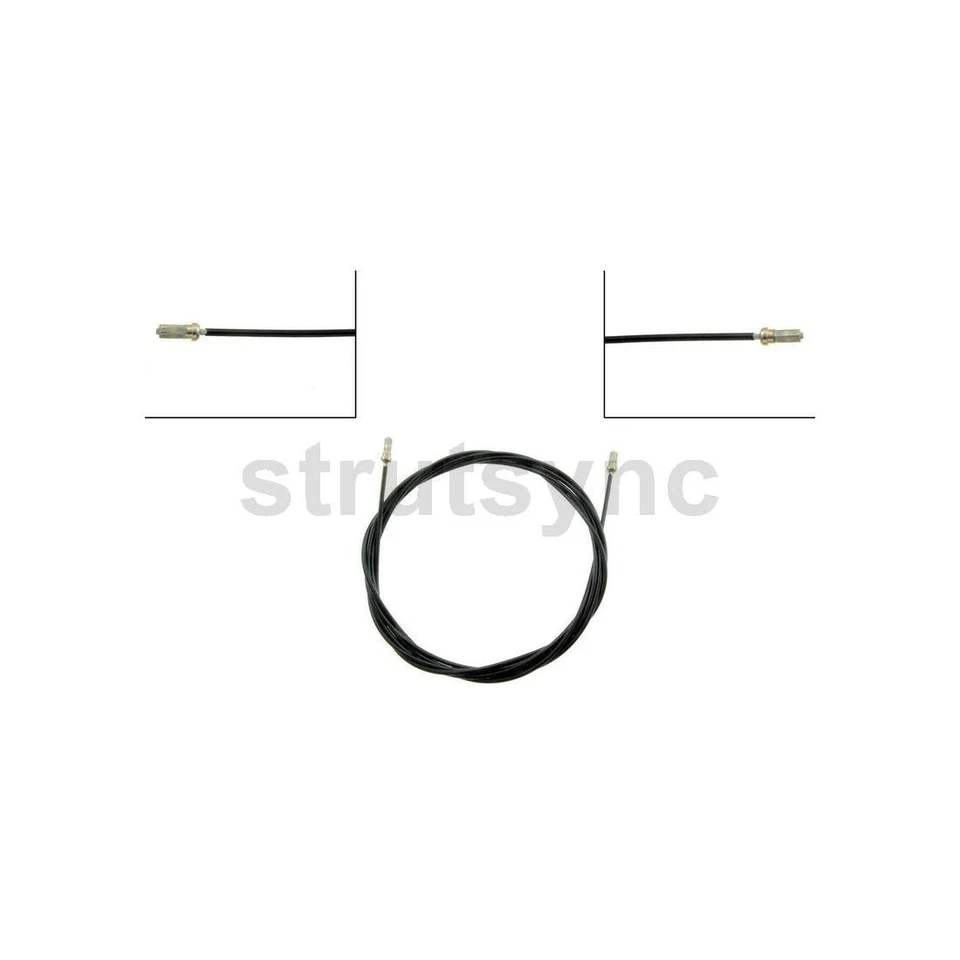 Cable de freno de estacionamiento intermedio Dorman C93067 para Chevrolet C10 1976-1983 Foto 3 de 3