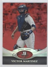 2011 Bowman Platinum Red Victor Martinez #67 g8k