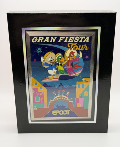 WDI WDW Epcot Poster Series - Gran Fiesta Tour LE 250 Three Caballeros Pin
