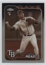 2024 Topps Chrome Sepia Refractor Curtis Mead #209 b4d