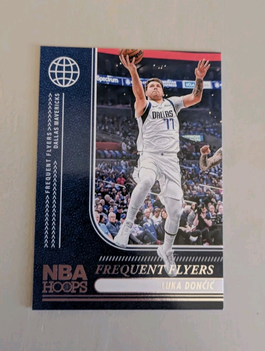 Luka Doncic 2024-25 Panini NBA Hoops Frequent Flyers #3 Dallas Mavericks