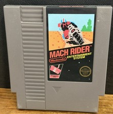 Mach-Rider - 5 Screw (Nintento Entertainment System, 1985) Tested & Working!!